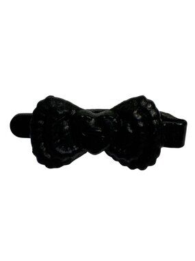 Monster High Black Bow Shaped Hair Clip Heart Center